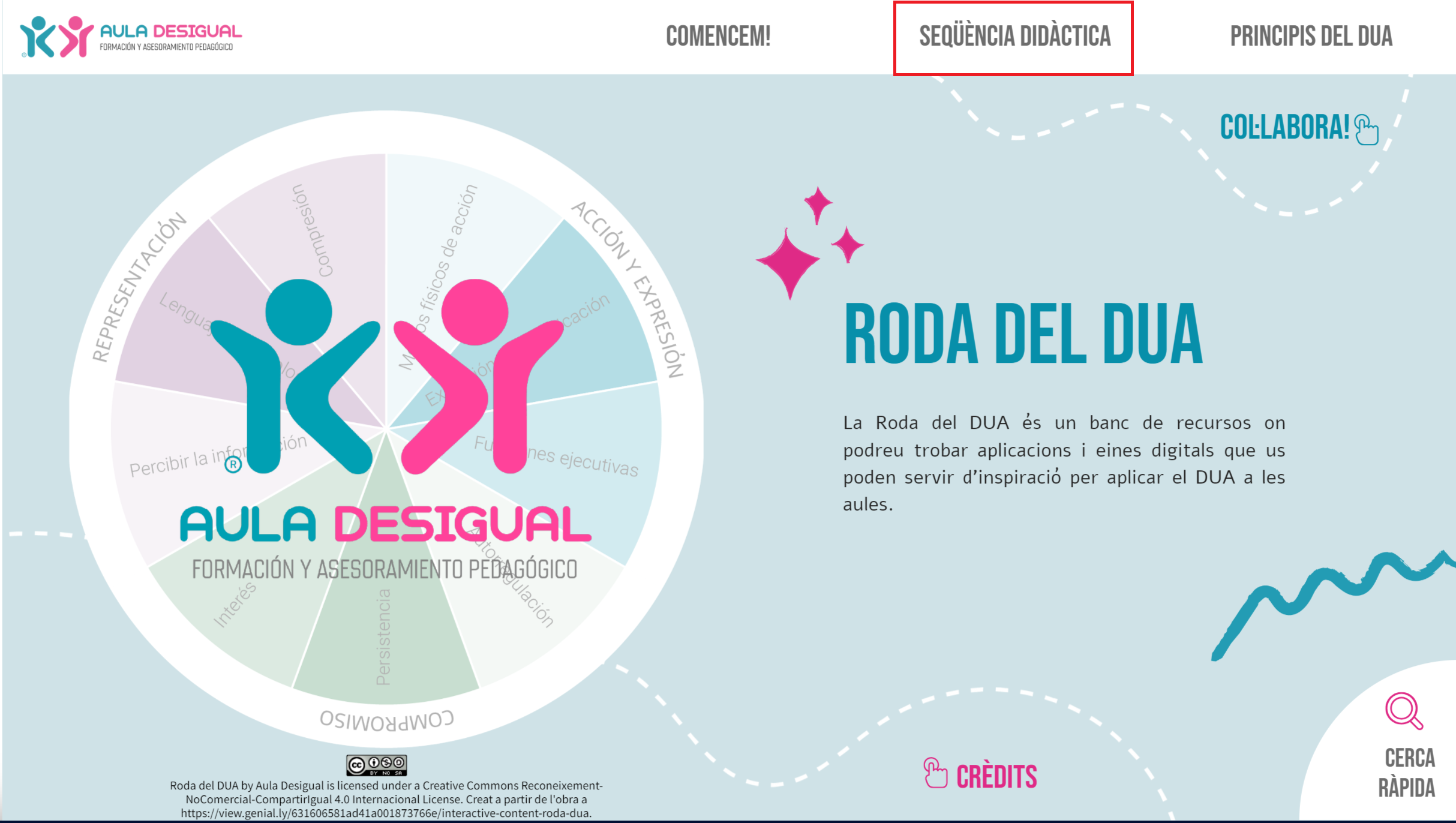 portada roda dua seqüencia didàctica